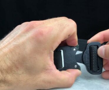 AMRAP TACTICAL 1.5" Slimline EDC Belt W/ Cobra Hybrid Buckle.