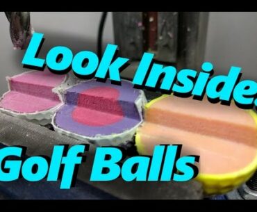 Look Inside: Golf Balls (Taylormade, Titelist, Top Flite)