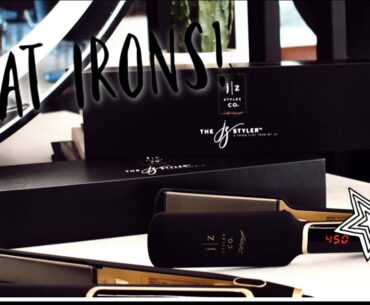 THE BEST FLAT IRONS EVER!! || THE JZ STYLER