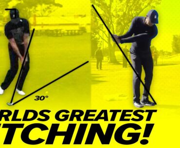 GOLF: Pitching Technique -MAGIC MOVE! -Tiger Woods, Luke Donald, Jason Day, DeChambeau +