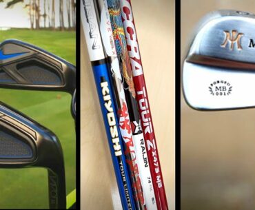 EXPENSIVE DRIVER SHAFTS, MIURA IRONS & NIKE GOLF CLUBS!?