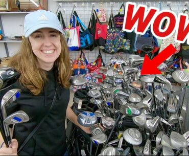 THE HARDEST TO HIT GOLF CLUB WE'VE EVER FOUND!! (GOODWILL FIND)