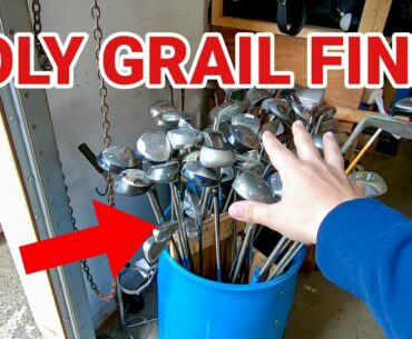 We Found Our HOLY GRAIL GOLF CLUB at a THRIFT STORE!! (Channel Update!)