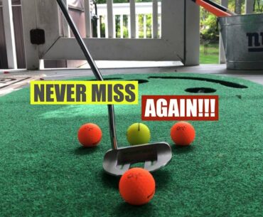 Never Miss a three foot putt in golf ever again