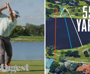 Long Drive Champion Tries to Hit the Green on a 555-Yard Par 5 at Bay Hill | Golf Digest