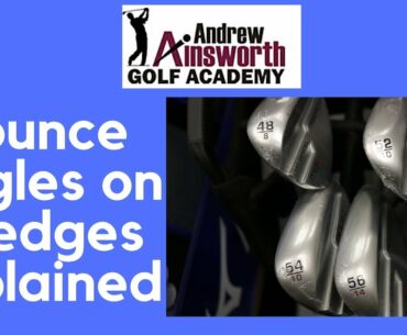 Bounce Angles on Wedges Explained.