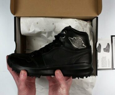 SOLD OUT - Air Jordan 1 Premium Golf Shoes Unboxing | Golf Locker