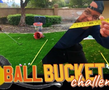 10 Golf ball Bucket Challenge !!