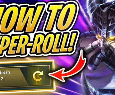 How to GET EASY WINS in TFT! Hyper-Rolling Strategy | Teamfight Tactics | LoL Auto Chess
