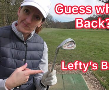 Lefty Strikes Again - Left handed golf with Pitching Wedge