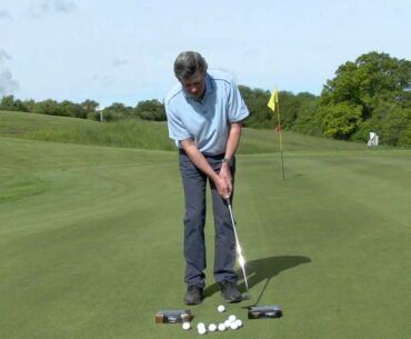 Golf Putting Distance control - Pelz method - Learn to control your speed when putting.