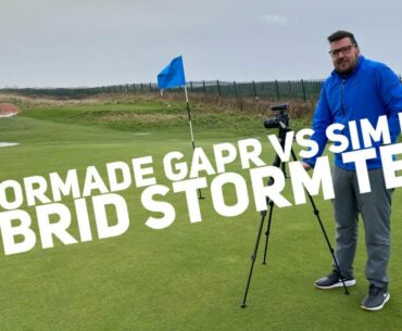 TaylorMade GAPR VS SIM MAX HYBRID - STORM TEST
