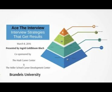 Ace the Interview: Interview Strategies That Get Results