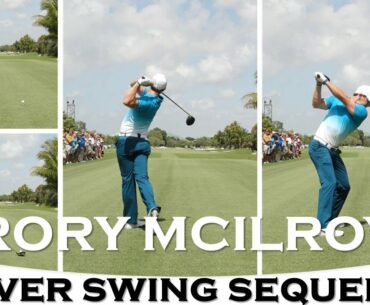 Rory Mcilroy Driver Swing Sequence and Slow Motion