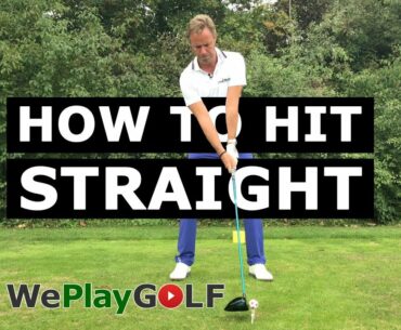 Golf tip: How to hit a straight drive: always hit the center of your driver