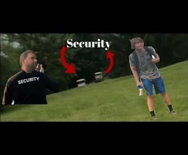 Stealing Golf Balls PRANK (security chase)