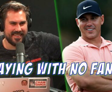 Top Golfer Brooks Koepka Why he's Nervous Playing with No Fans & Being a Blake