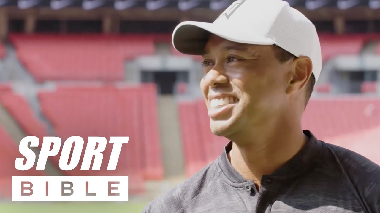 Tiger Woods Does Crazy Trick Shots In Wembley Stadium Tiger Woods Does Crazy Trick Shots In Wembley Stadium