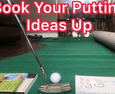 Isolation Challenge 5 - Book your Putting Ideas up - Putting Drill -Indoor Golf