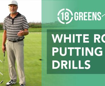White Rod Golf Putting Drills