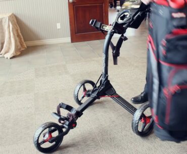 GlenDenning Tech Talk  - Bag Boy Cart and Golf Bag