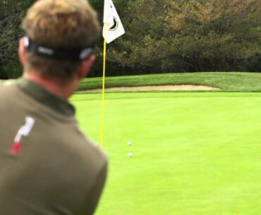 Luke Donald:  Mizuno Masterclass 2 / Front edge pitch