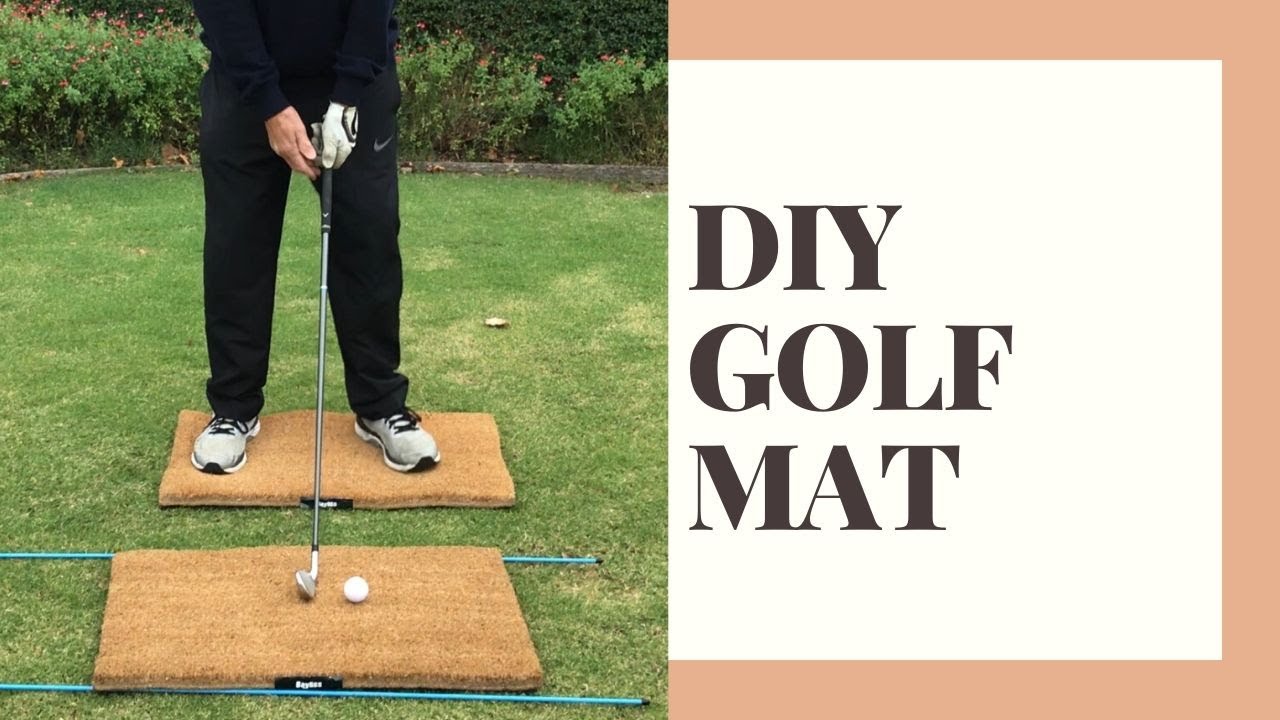 DIY Golf Mat for Home Practice FOGOLF FOLLOW GOLF