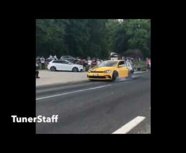 VW MK7 GTI 💨 Pops / Farts / Burnout (Compilation #120)