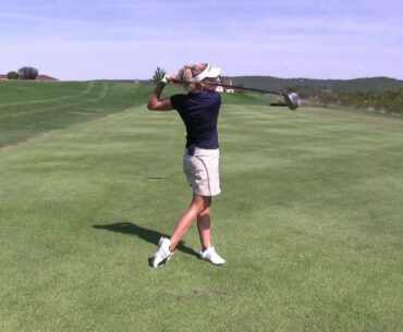 Have Trouble Falling Back when Hitting Long Irons or Fairway Woods?