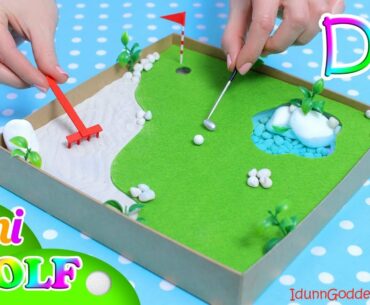 How To Make A Miniature Golf Zen Garden – DIY Stress-Relieving Desk Decoration