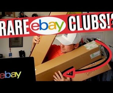 SHOPPING FOR RARE LIMITED EDITION GOLF CLUBS ON EBAY! (AND BUYING SOME!)