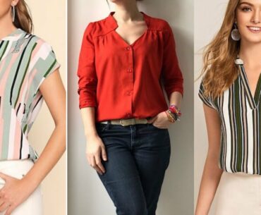 Stylish & Formal Women Shirts Designs 2020 | New Fashion Everyday