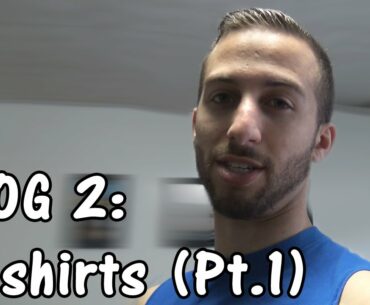 Matty Mac VLOG 2: Making T-shirts (Pt.1)