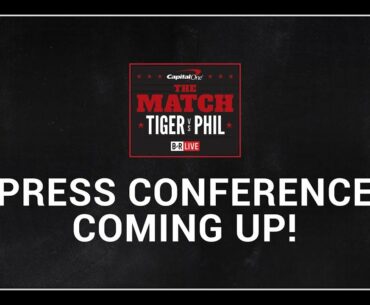 The Match | Live Tiger Woods and Phil Mickelson Press Conference