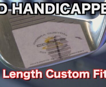 One length irons custom fitting -are the the future of golf