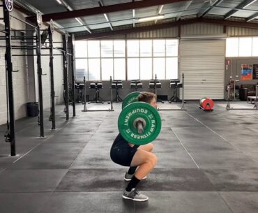 BB Wide Stance Back Squat