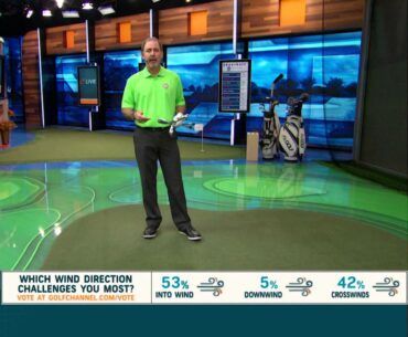 Hitting Into the Wind - Lesson Tee Live | Golf Channel