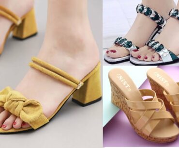 AMAZING SHOES FASHION FOOTWEAR DESIGN SANDAL SHOES COLLECTION FOR WOMEN NEW WEDGES STYLISH BOOTS
