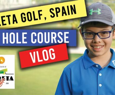 Anoreta Golf, Malaga, Spain. 9 Hole Course Vlog.