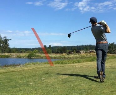 Practice Round NEW PUTTER GRIP at Whidbey Golf Club