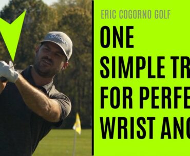 GOLF: One Simple Trick For Perfect Wrist Angles