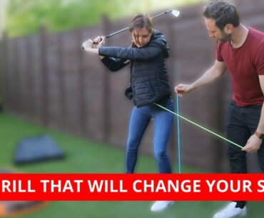 TEACHING MY WIFE ONE DRILL THAT WILL CHANGE HER SWING FOREVER