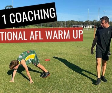 12 sequence AFL warm up