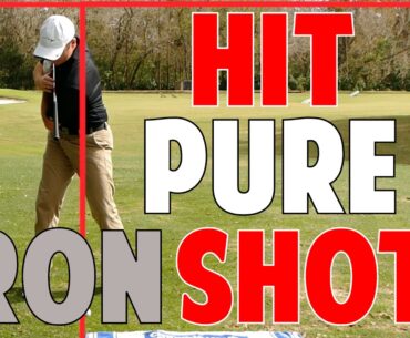 Golf Lesson to Hit Pure Iron Shots |  Shoulder to Shoulder Drill