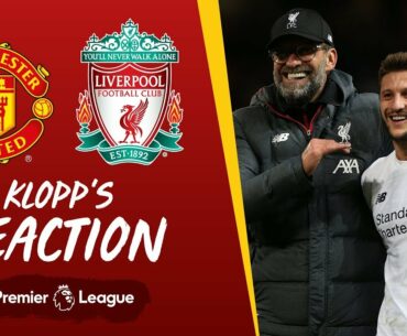 Klopp's reaction: Tactical changes, Lallana and VAR | Man Utd vs Liverpool