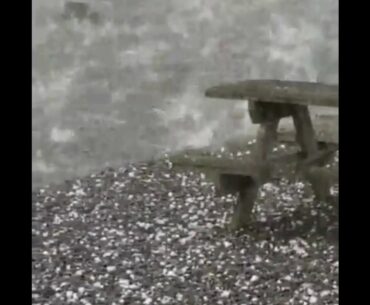 Is that hail or golf balls? See storm hit Brewerton