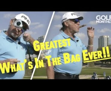 Greatest What's In The Bag Ever... Miguel Angel Jimenez I Golf Monthly