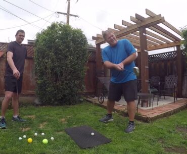 Backyard and Front Yard Golf Activity