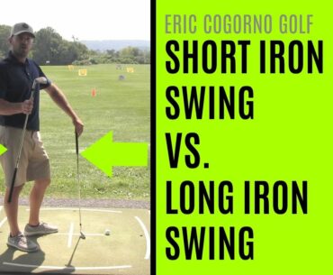 GOLF: The Difference Between A Short Iron Swing And A Long Iron Swing