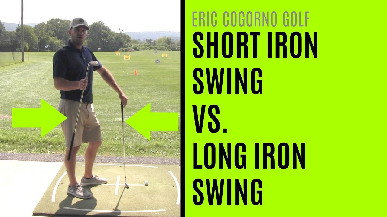 GOLF: The Difference Between A Short Iron Swing And A Long Iron Swing GOLF: The Difference Between A Short Iron Swing And A Long Iron Swing